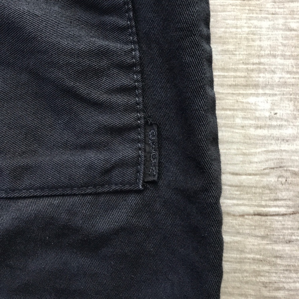 Black Patch Pocket Button Down Front Utility Penc… - image 6